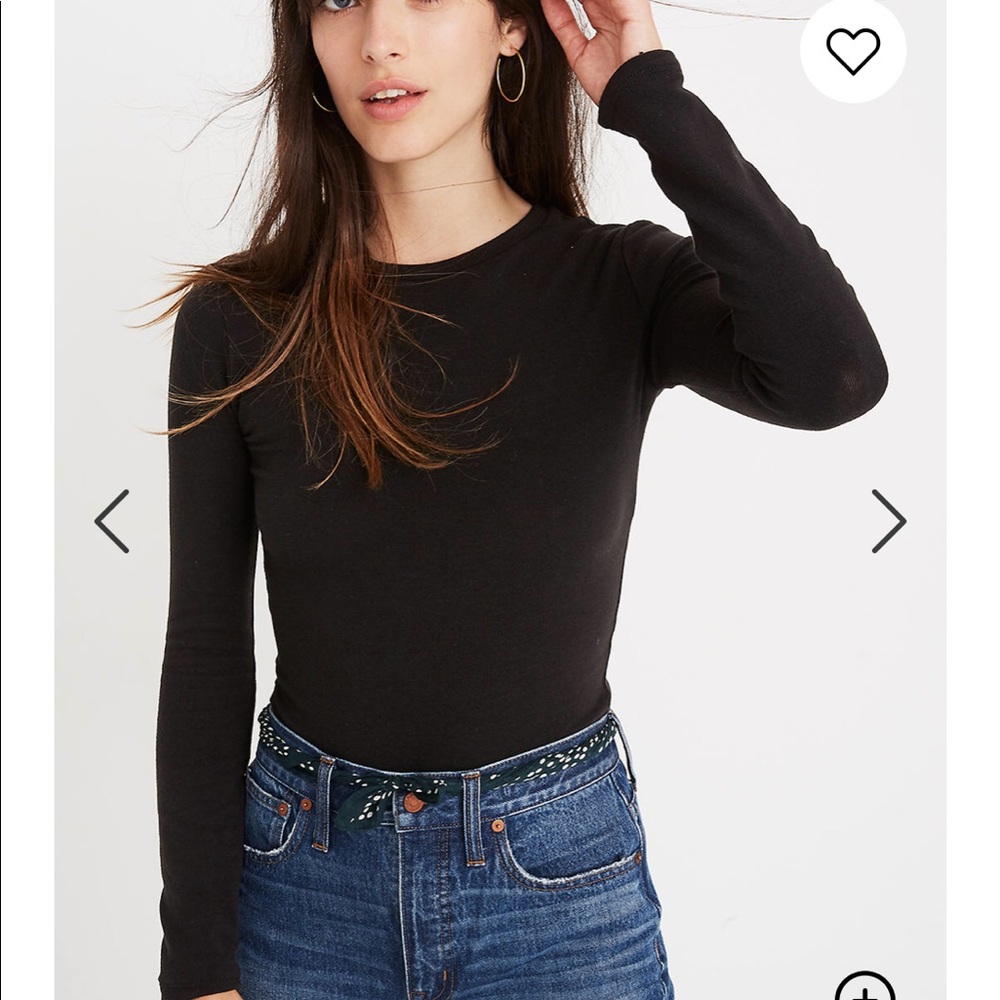 Gently used Madewell Grey Bodysuit 🖤